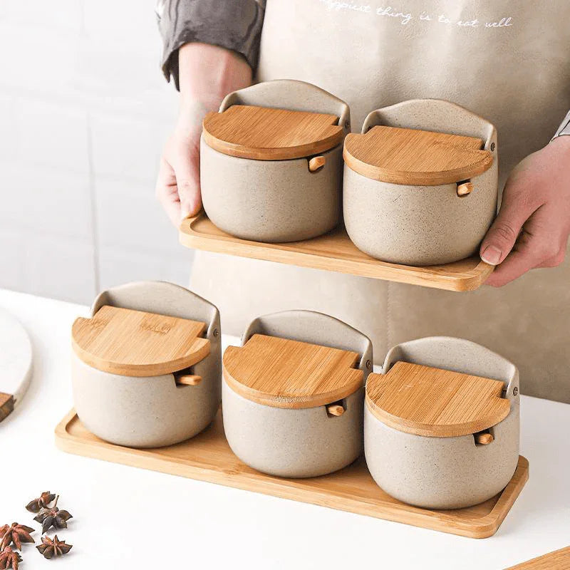 Silio Ashhurst Seasoning Jar Set-Welvere