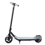 Grey kids' electric scooter with LED deck lights