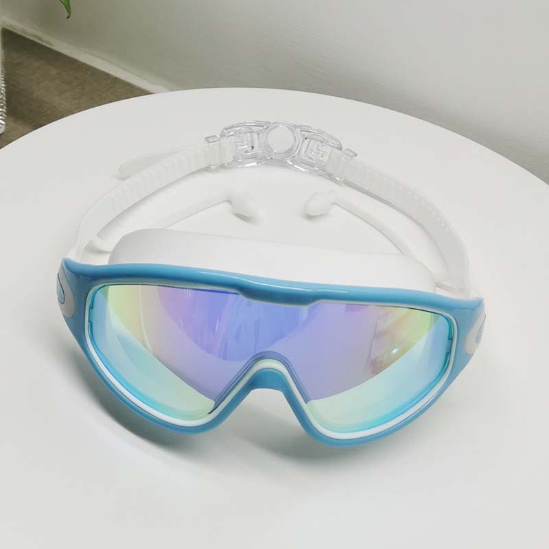 Anti-Fog Swim Goggles - PC Silicone, Non-Slip Strap, Unisex, view 29