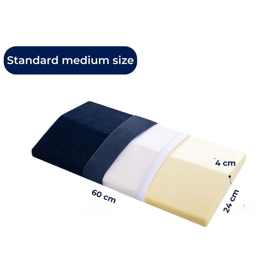 Lumbar Support Pillow for Sleeping - Comfortable Design, Back Pain Relief, view 4