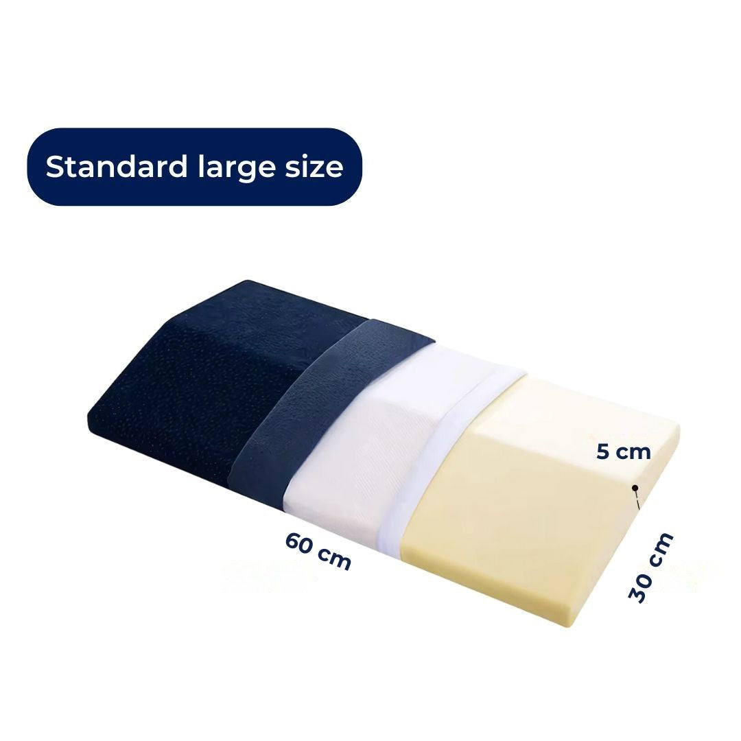 Lumbar Support Pillow for Sleeping - Comfortable Design, Back Pain Relief, view 5
