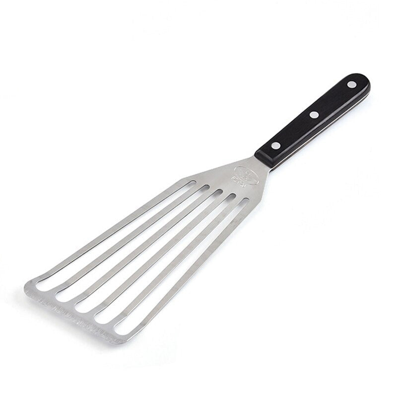Slotted Turner and Fish Spatula with Wooden Handle