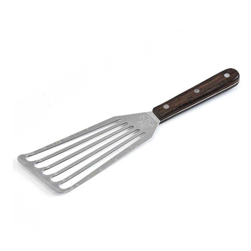 Slotted Turner and Fish Spatula with Wooden Handle