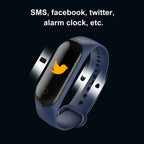 Smartwatch with Heart Rate Tracking and 0.96-Inch TFT Display