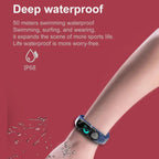 Smartwatch with Heart Rate Tracking and 0.96-Inch TFT Display