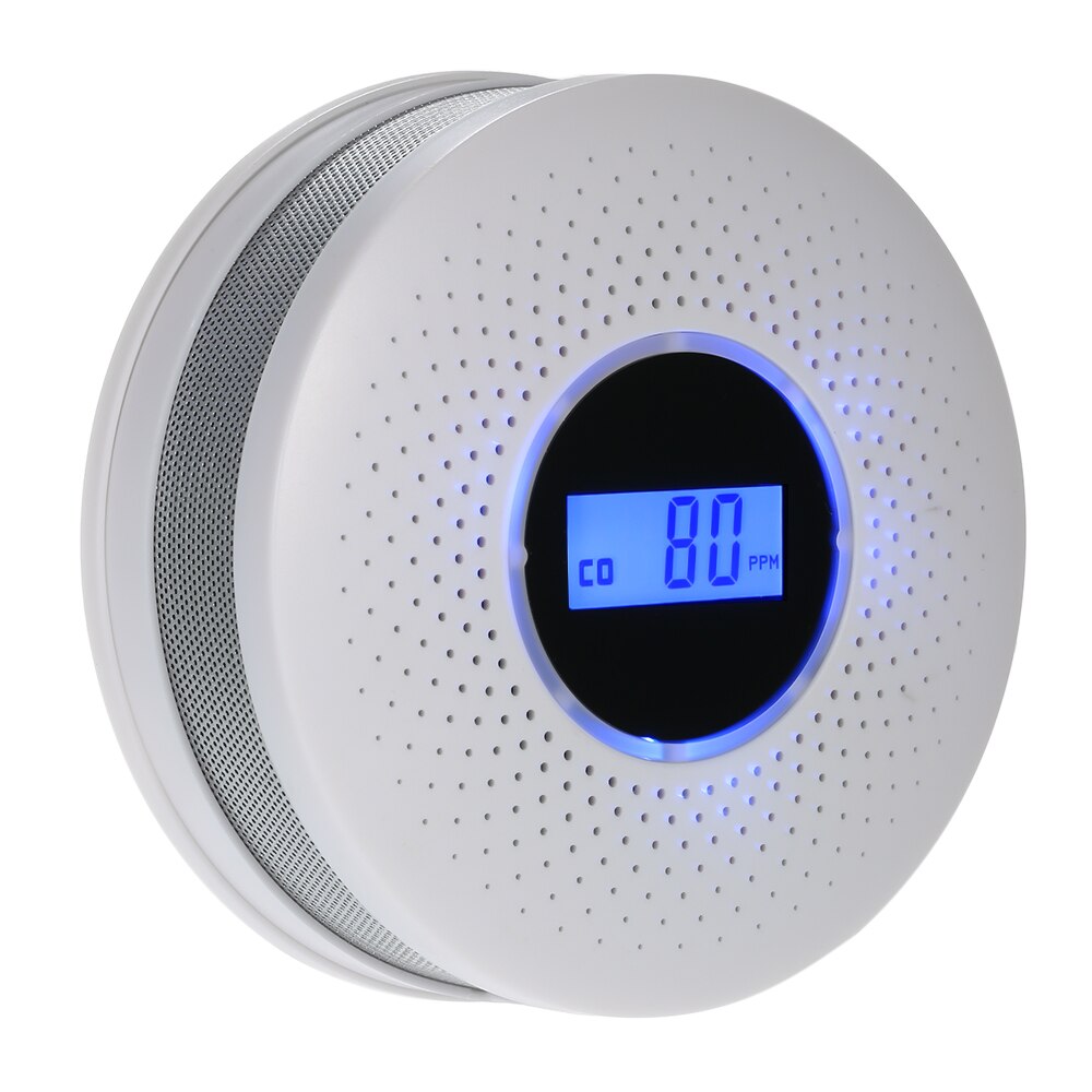 Smoke and Carbon Monoxide Detector, 120 x 35 mm, 85 dB