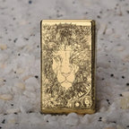 Heavy-Duty Flip-Open Flame Lighter - Compact, Durable Design, view 10
