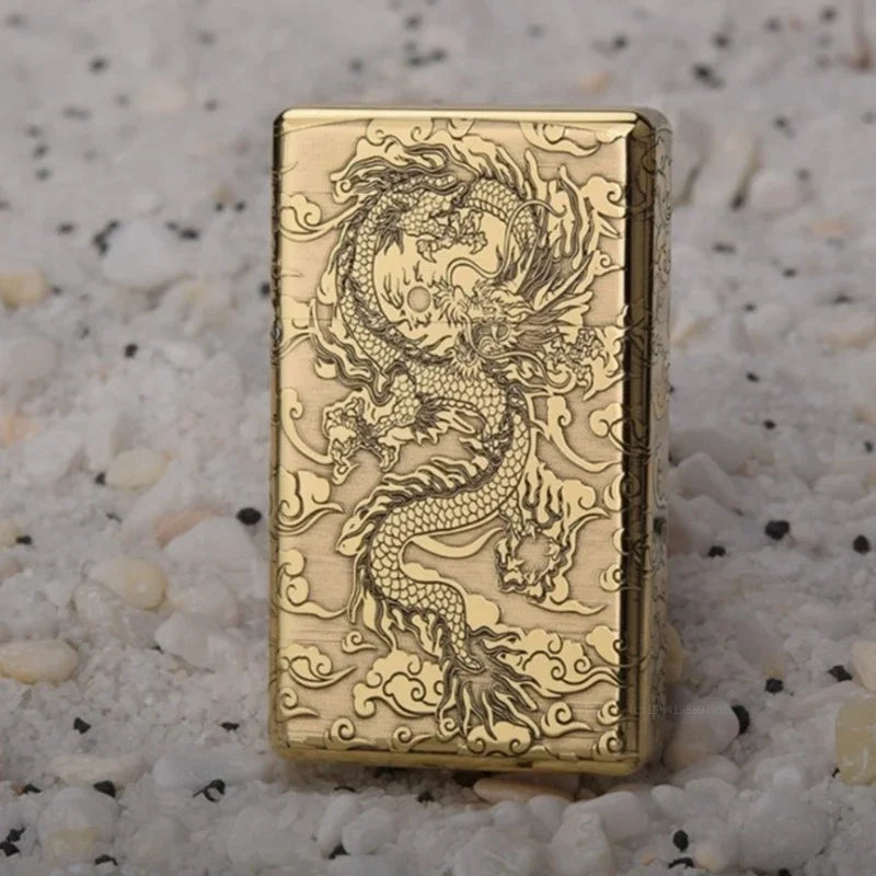 Heavy-Duty Flip-Open Flame Lighter - Compact, Durable Design, view 11