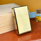 Heavy-Duty Flip-Open Flame Lighter - Compact, Durable Design, view 2