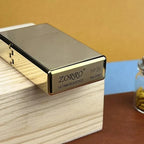 Heavy-Duty Flip-Open Flame Lighter - Compact, Durable Design, view 3