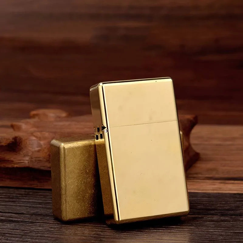 Heavy-Duty Flip-Open Flame Lighter - Compact, Durable Design, view 4