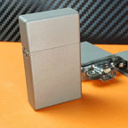 Heavy-Duty Flip-Open Flame Lighter - Compact, Durable Design, view 9