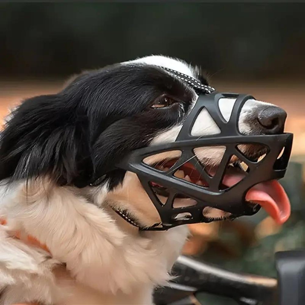 Soft, Breathable Dog Muzzle in Four Sizes