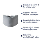 Soft Foam Breathable Cervical Collar Neck Brace with Posture Support