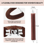 Soft Velvet Heatless Hair Curling Set for Overnight Styling