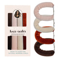 Soft Velvet Heatless Hair Curling Set for Overnight Styling