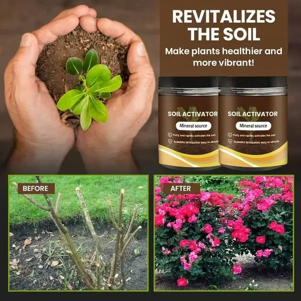 Soil Activator, 120 g, for Plants, Crops and Home Gardens