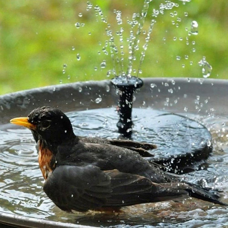 Solar Fountain Pump for Garden, Pond or Birdbath, 7 V / 1.4 W