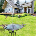 Solar Fountain Pump for Garden, Pond or Birdbath, 7 V / 1.4 W