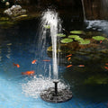 Solar Fountain Pump for Garden, Pond or Birdbath, 7 V / 1.4 W