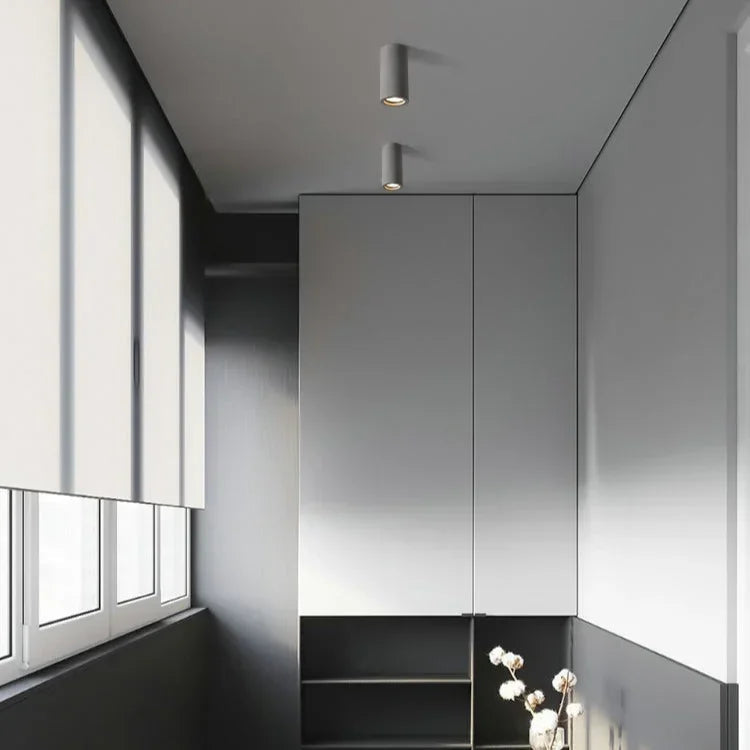Sole Cement Surface Mounted Downlight -Set of 2 - OPEN BOX (AU)-Welvere
