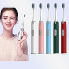 Sonic Electric Toothbrush with 3 Brush Heads and 5 Modes