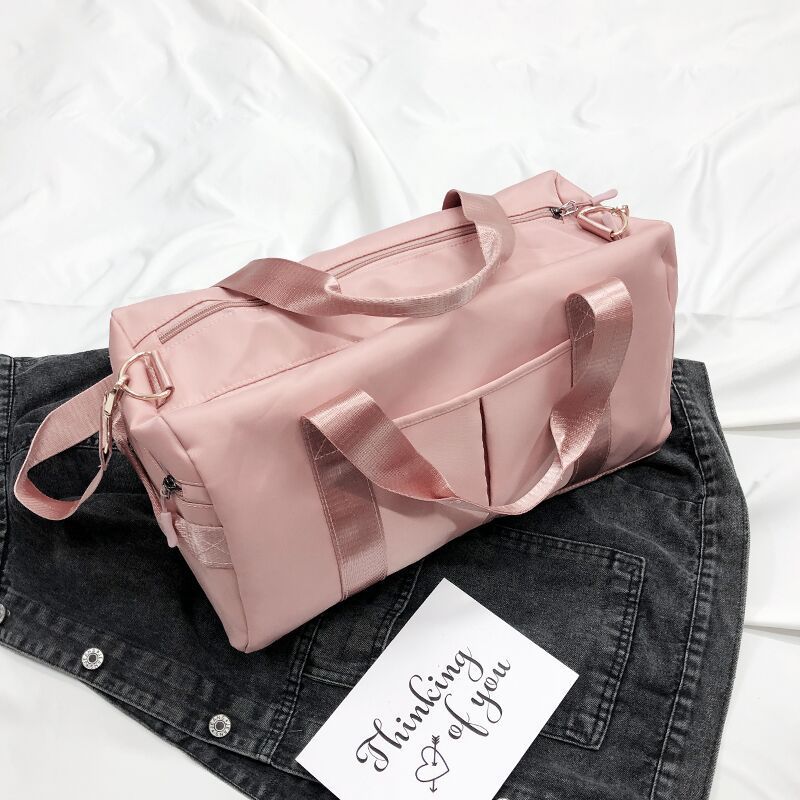 Spacious Gym Duffle Bag with Water-Resistant Fabric