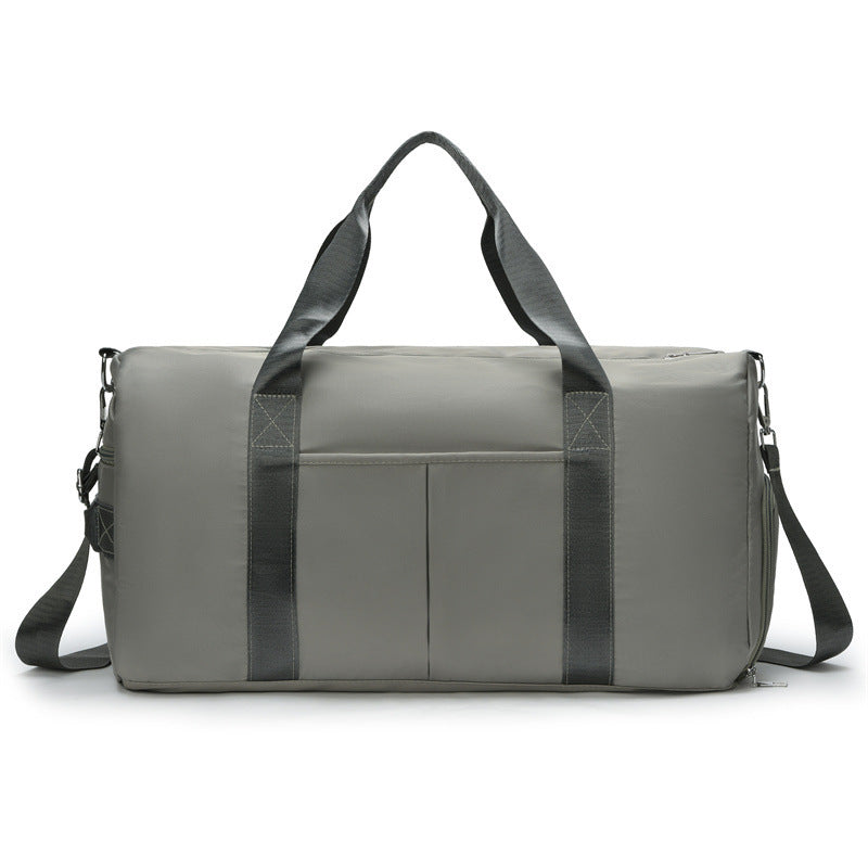 Spacious Gym Duffle Bag with Water-Resistant Fabric