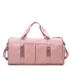 Spacious Gym Duffle Bag with Water-Resistant Fabric