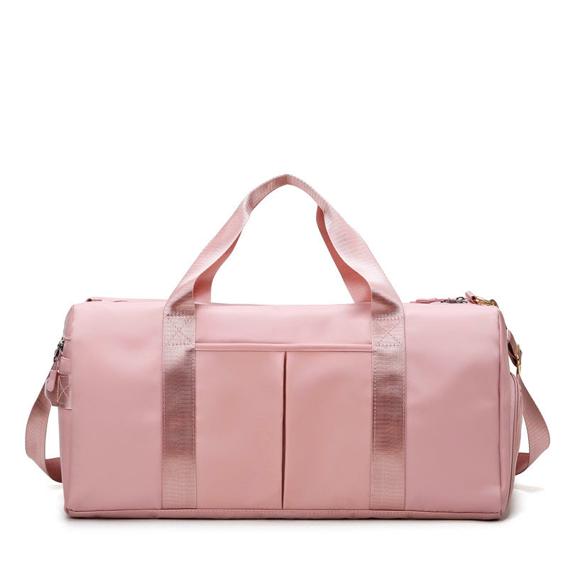 Spacious Gym Duffle Bag with Water-Resistant Fabric