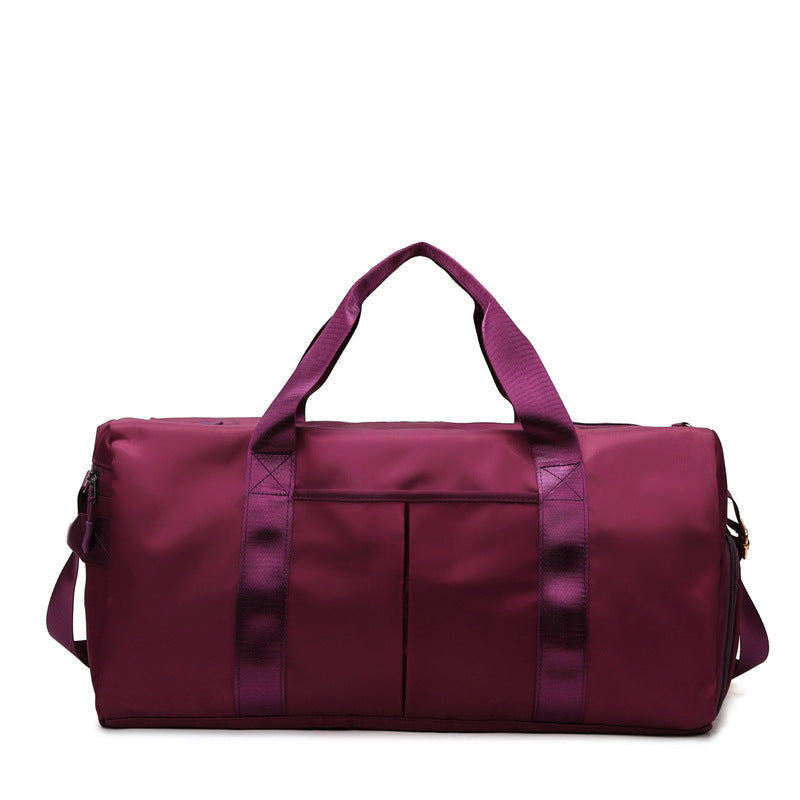 Spacious Gym Duffle Bag with Water-Resistant Fabric