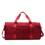 Spacious Gym Duffle Bag with Water-Resistant Fabric