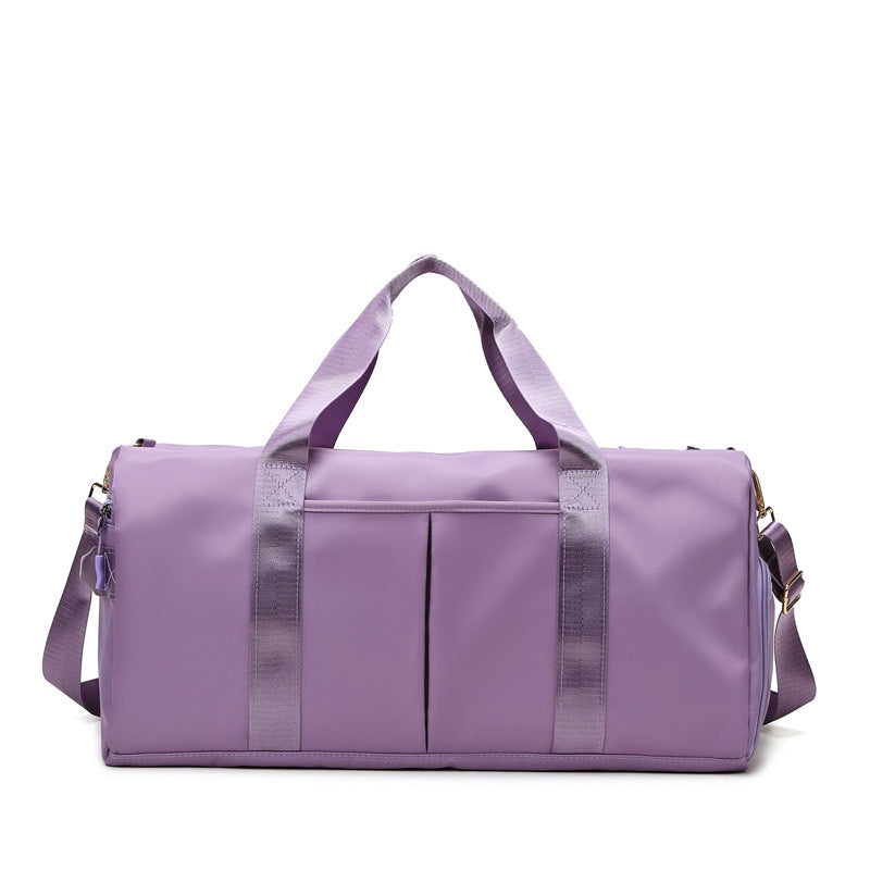 Spacious Gym Duffle Bag with Water-Resistant Fabric