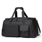 Sports and Travel Bag with Multiple Compartments and Adjustable Shoulder Strap