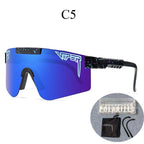 Bicycle Sunglasses for Outdoor Sports - UV400 TAC Lens, 147 mm Wide, view 11