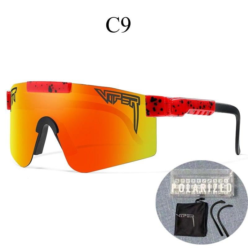 Bicycle Sunglasses for Outdoor Sports - UV400 TAC Lens, 147 mm Wide, view 15
