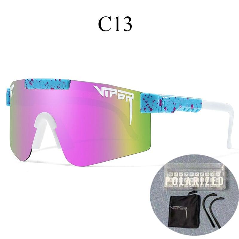 Bicycle Sunglasses for Outdoor Sports - UV400 TAC Lens, 147 mm Wide, view 19