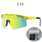 Bicycle Sunglasses for Outdoor Sports - UV400 TAC Lens, 147 mm Wide, view 21