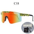Bicycle Sunglasses for Outdoor Sports - UV400 TAC Lens, 147 mm Wide, view 24