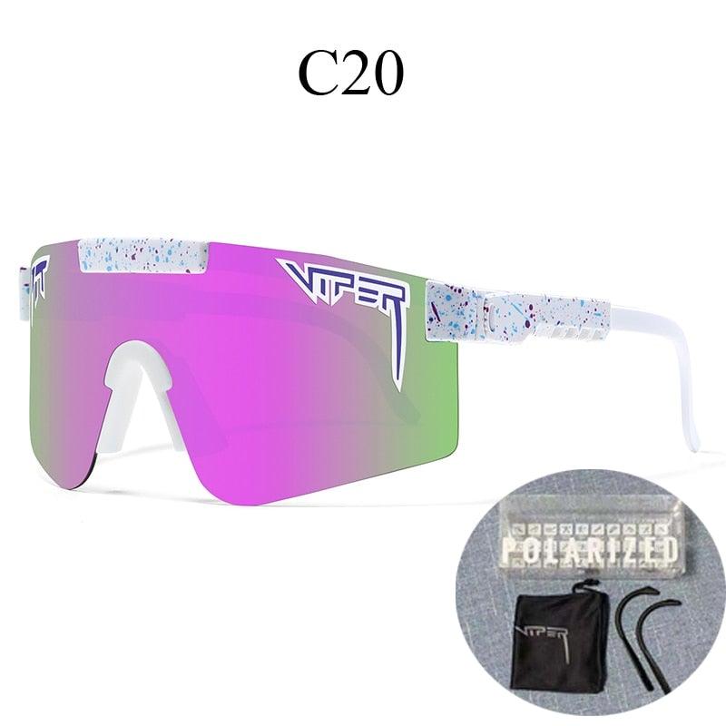 Bicycle Sunglasses for Outdoor Sports - UV400 TAC Lens, 147 mm Wide, view 26