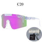 Bicycle Sunglasses for Outdoor Sports - UV400 TAC Lens, 147 mm Wide, view 26