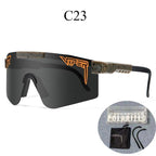 Bicycle Sunglasses for Outdoor Sports - UV400 TAC Lens, 147 mm Wide, view 29