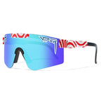 Bicycle Sunglasses for Outdoor Sports - UV400 TAC Lens, 147 mm Wide, view 6