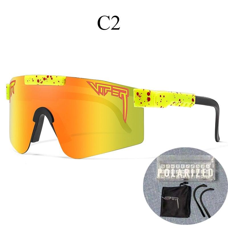 Bicycle Sunglasses for Outdoor Sports - UV400 TAC Lens, 147 mm Wide, view 8