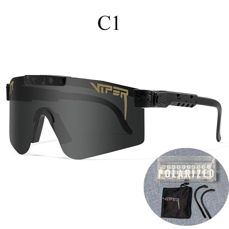 Bicycle Sunglasses for Outdoor Sports - UV400 TAC Lens, 147 mm Wide