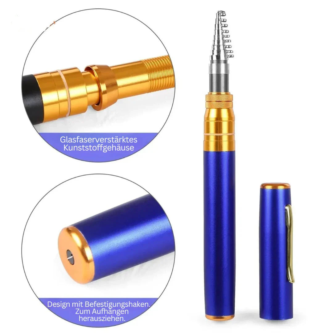 Compact Telescopic Fishing Set - Portable, Freshwater and Saltwater Use, view 4