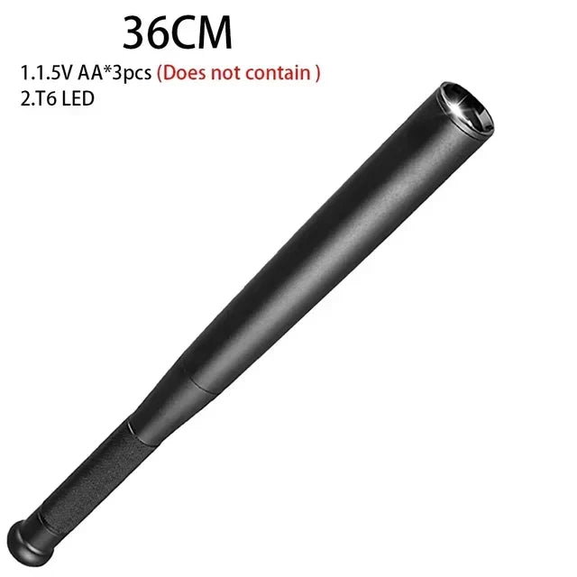 Baseball Bat Flashlight for Outdoor and Security Use - 10W LED, view 4