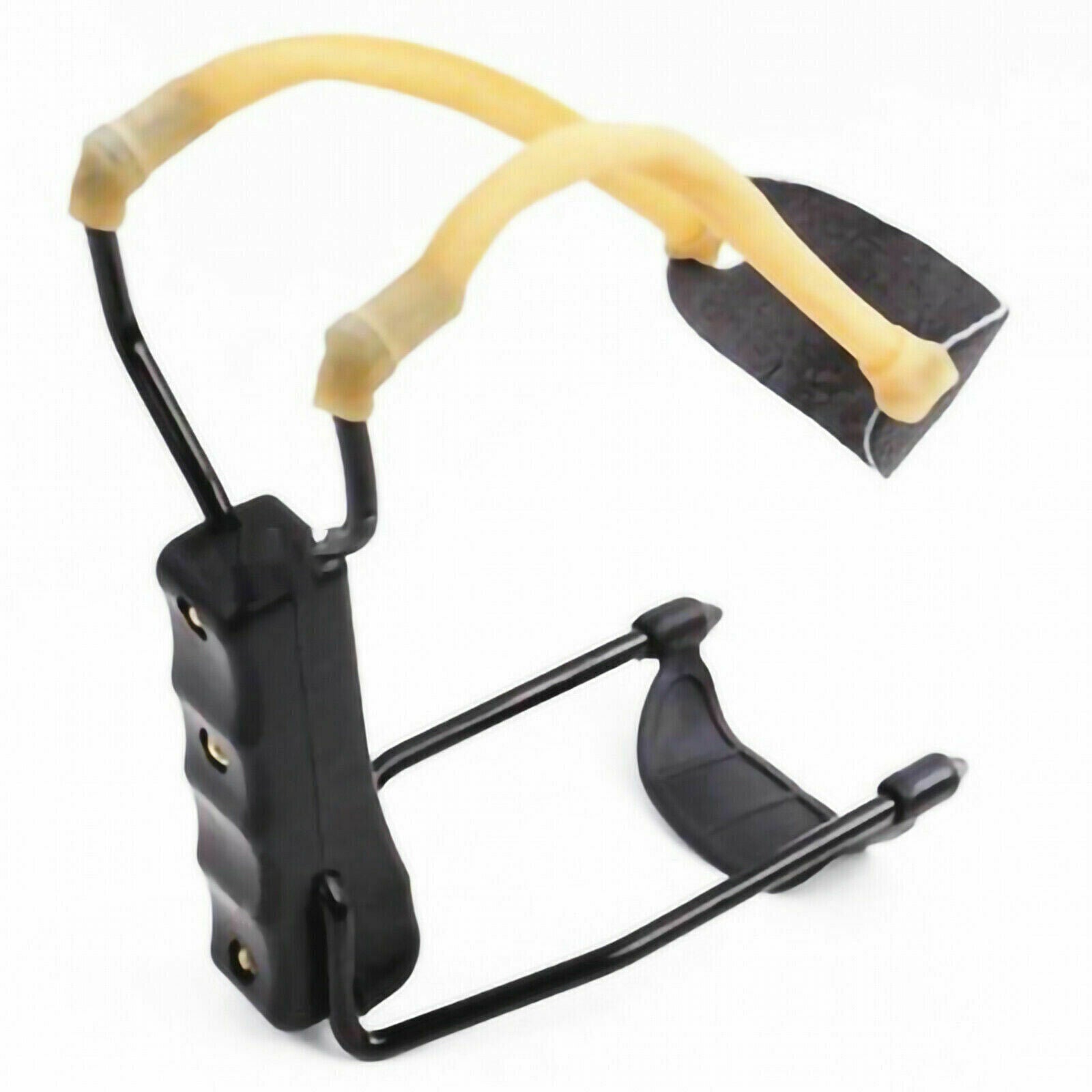 Collapsible Wrist Slingshot - Aluminium Frame, Up to 100 Yards Range, view 2