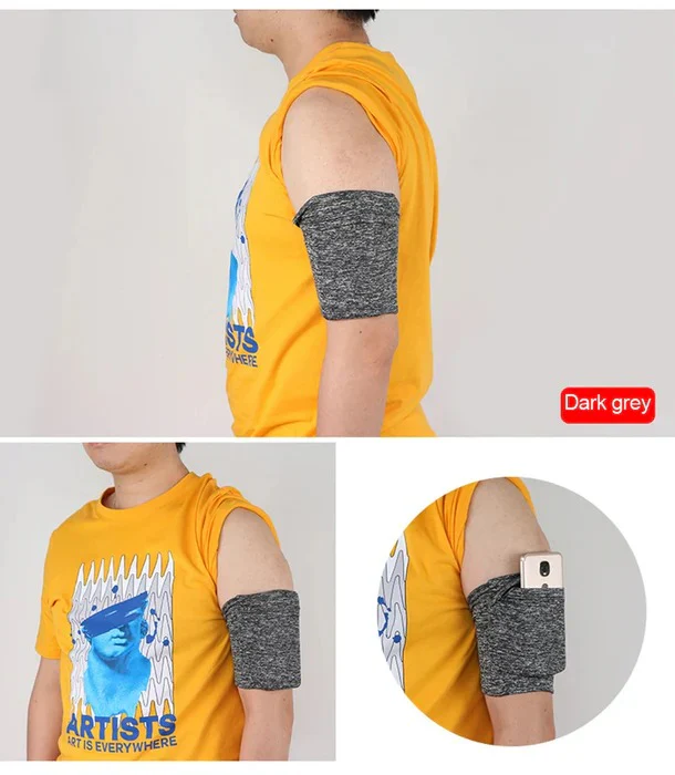 Running Arm Phone Band for Exercise - Touchscreen-Friendly, 5.7 x 4.7 in, view 4