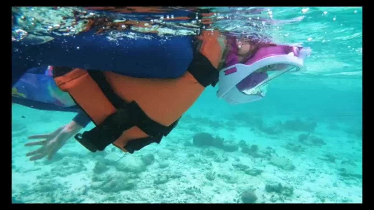 Full-Face Snorkel Mask - 180° View, PC Material, Camera Mount, view 10
